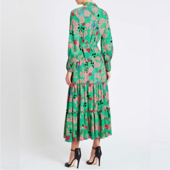 MISA green Esmee dress - Picture 2 of 8